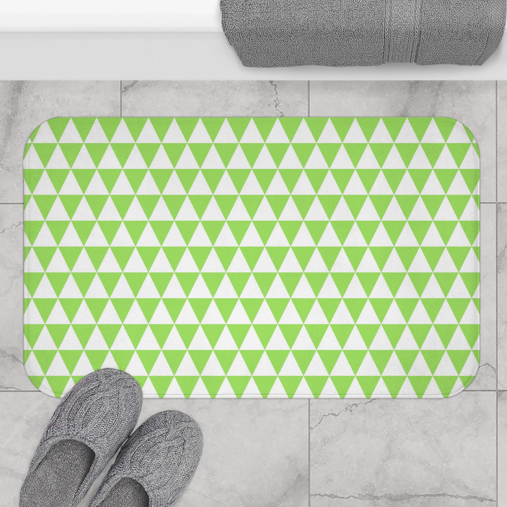 Bath Mat, Colorful Bath Mat, Green Bath Mat