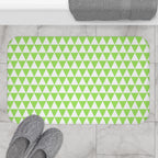 Bath Mat, Colorful Bath Mat, Green Bath Mat