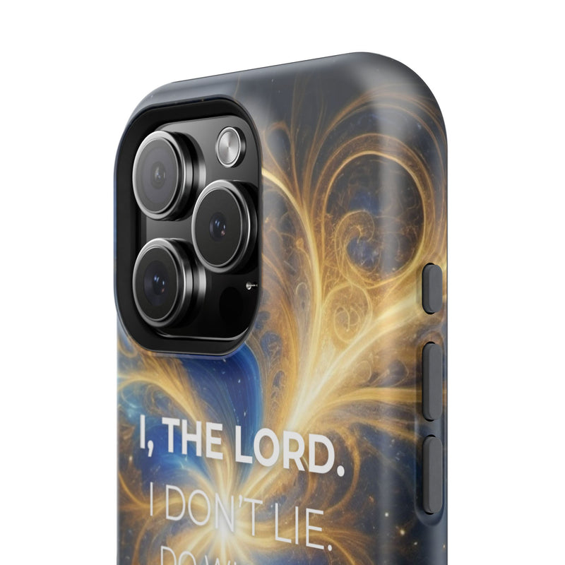 Inspirational Phone Case - I, The Lord - Impact-Resistant Cover, Bible Verse Gift, Motivational Case, Christian Accessory