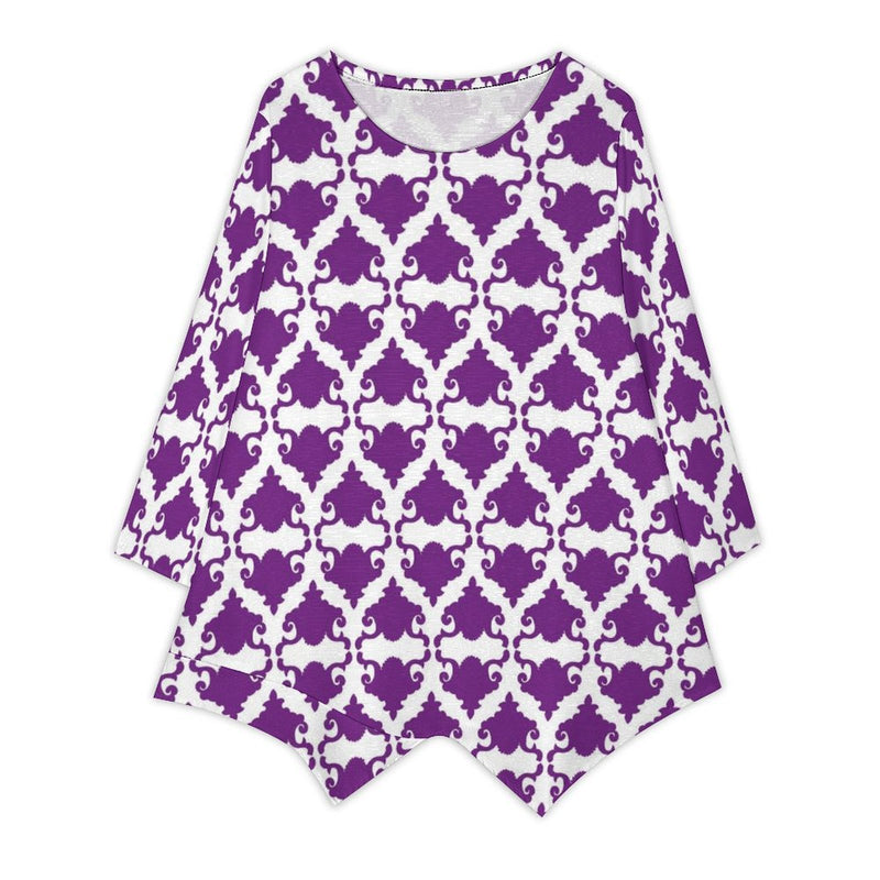 Women's Linen Long-Sleeve Top Long-sleeved top