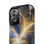 Inspirational Phone Case - I, The Lord - Impact-Resistant Cover, Bible Verse Gift, Motivational Case, Christian Accessory