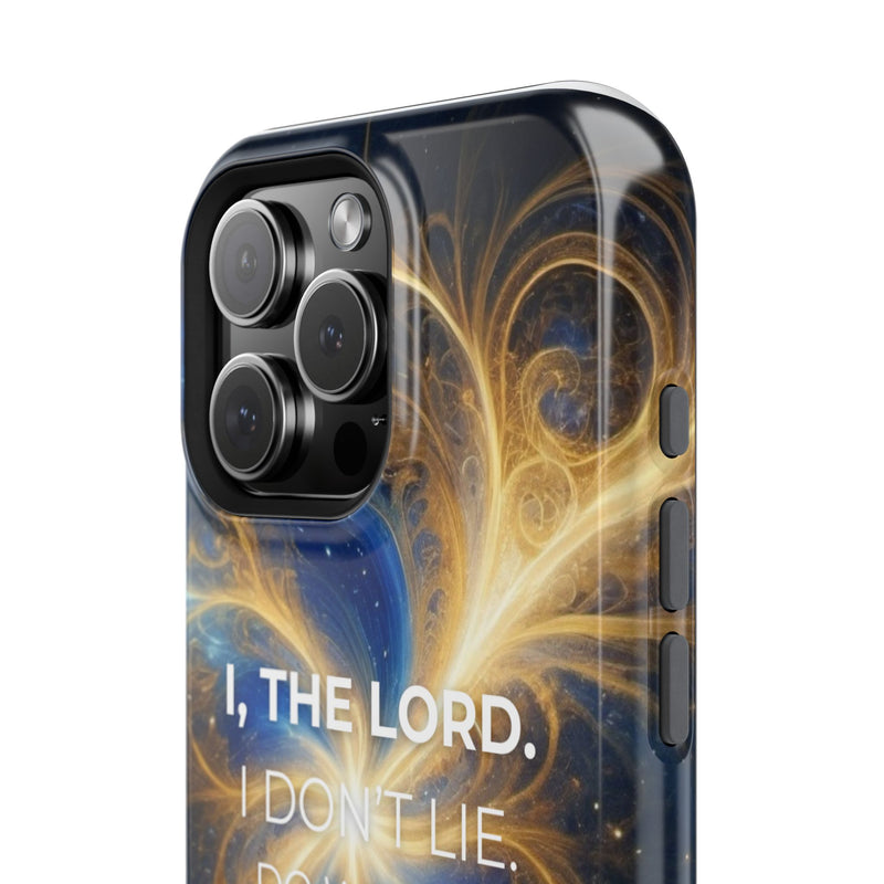 Inspirational Phone Case - I, The Lord - Impact-Resistant Cover, Bible Verse Gift, Motivational Case, Christian Accessory
