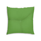 Tufted Floor Pillow, Square, African Print Pillow, African Pillow