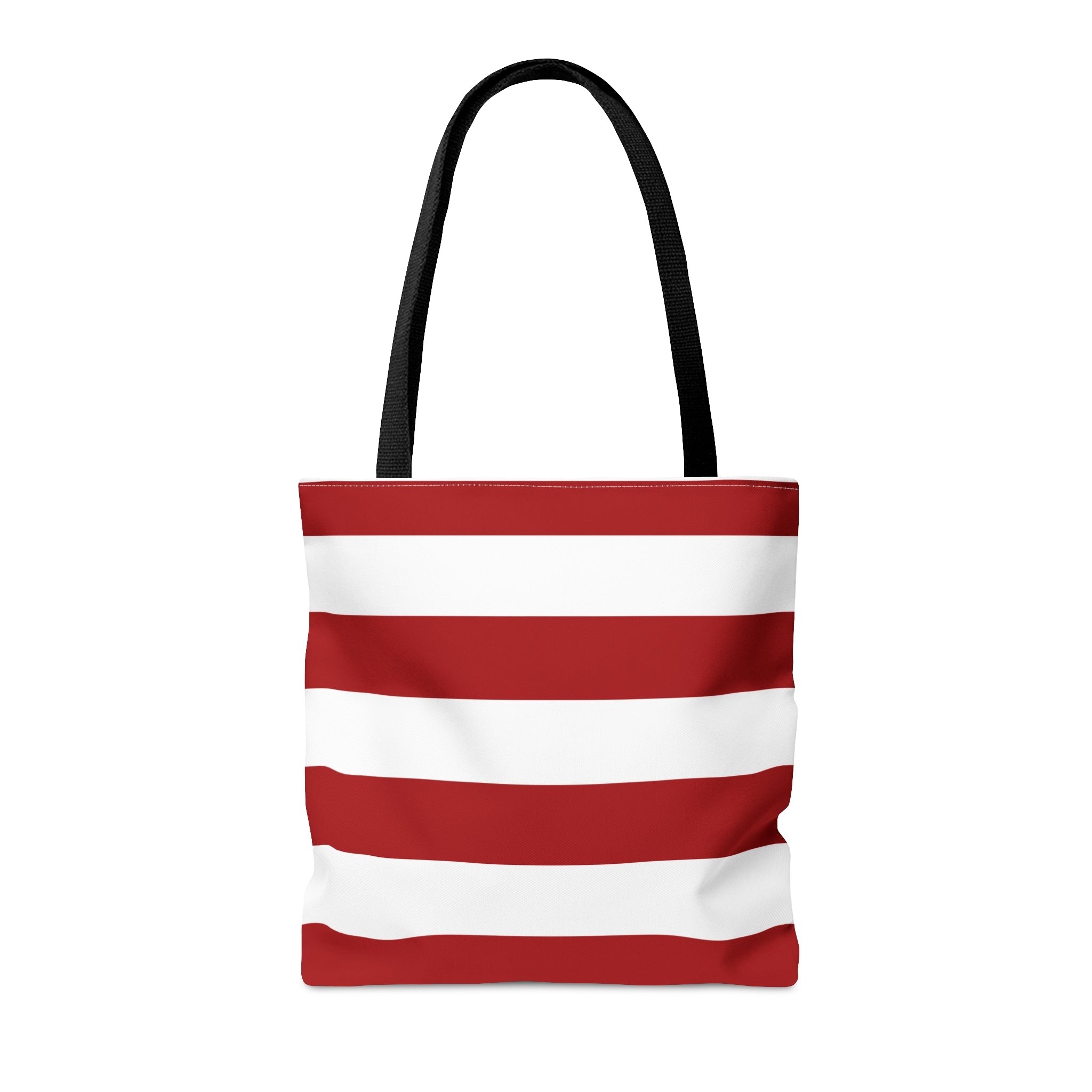 Red and White Tote Bag, Tote