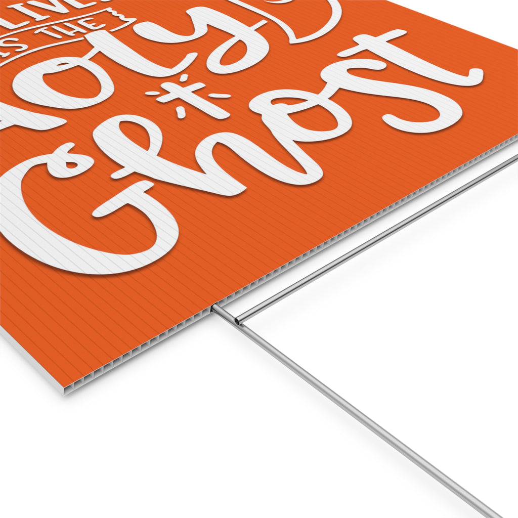 Plastic Yard Sign, Yard Sign, Halloween Sign, Sign,