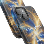 Inspirational Phone Case - I, The Lord - Impact-Resistant Cover, Bible Verse Gift, Motivational Case, Christian Accessory