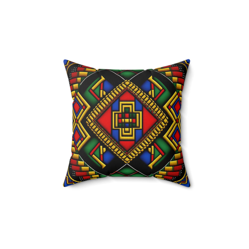Pillow Cover, Geometric Pillow Cover, Indoor pillow, Ohemaa's Creations