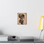 Afro Girl Canvas, African Canvas, Canvas for Home Decor, Wall Decoration, Housewarming Gift, Girl Canvas, Nursery