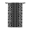 Window Curtains (1 Piece), African Print Curtains, Black and White Curtains