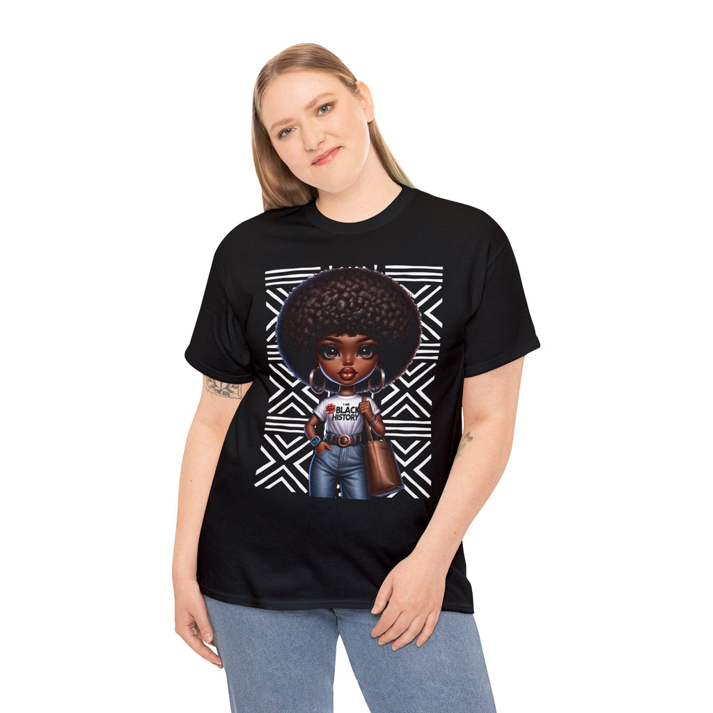 I Am Black History t-shirt, Cotton T-shirt, Black t-shirt, T-shirt