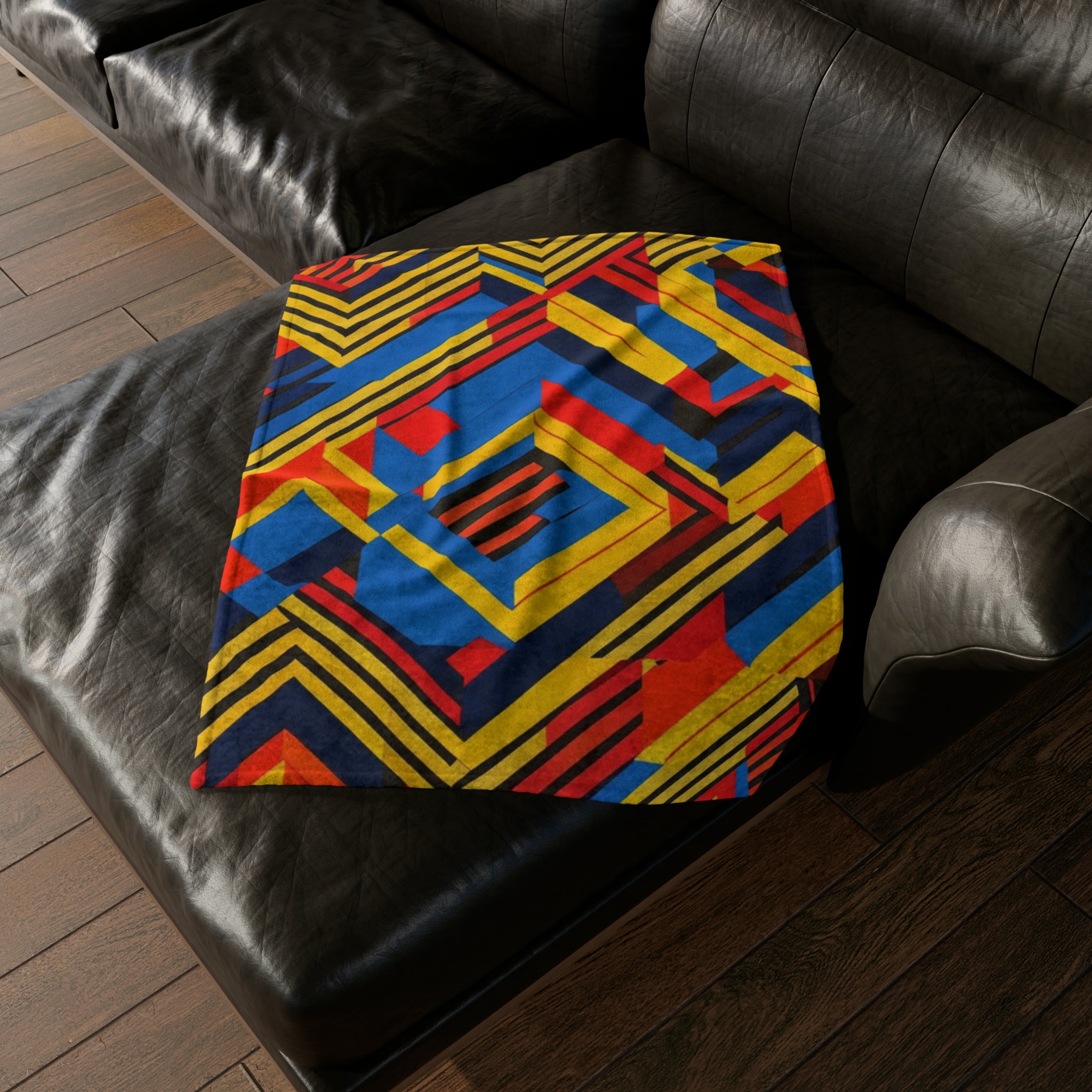 Ankara Print, Soft Polyester Blanket, Blanket