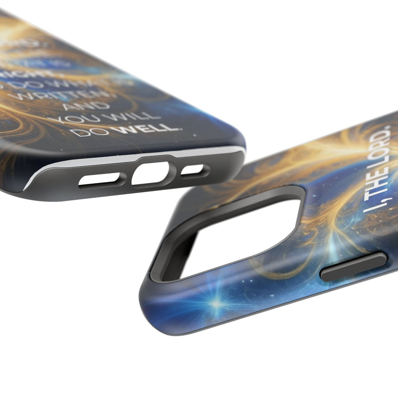 Inspirational Phone Case - I, The Lord - Impact-Resistant Cover, Bible Verse Gift, Motivational Case, Christian Accessory