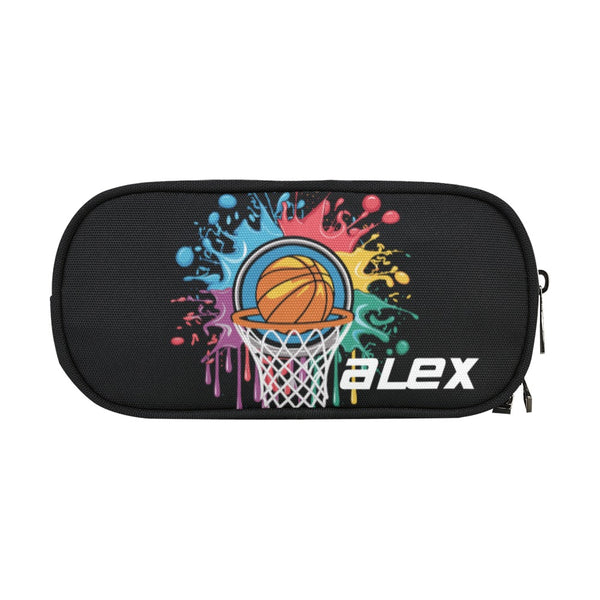 Basketball Backpack with matching lunch tote and pencil pouch