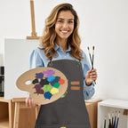 Unisex Canvas Cross Back Apron with Pockets