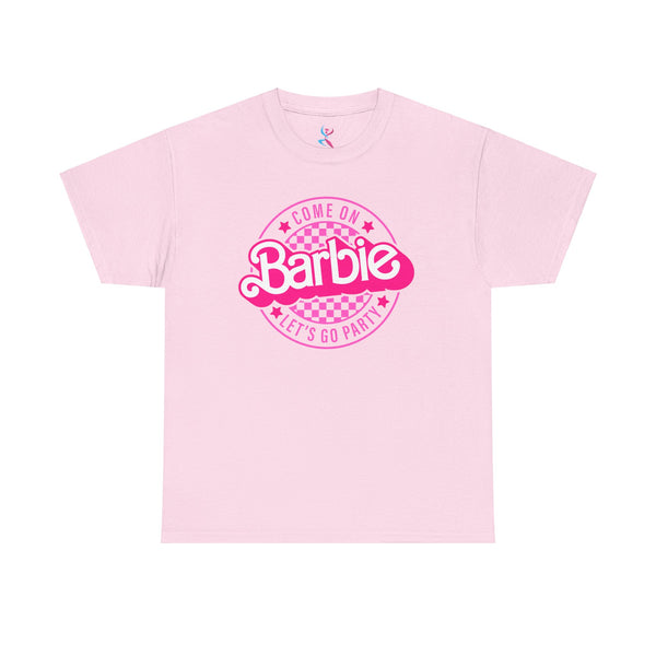 Come on let's party, Party t-shirt, pink t-shirt