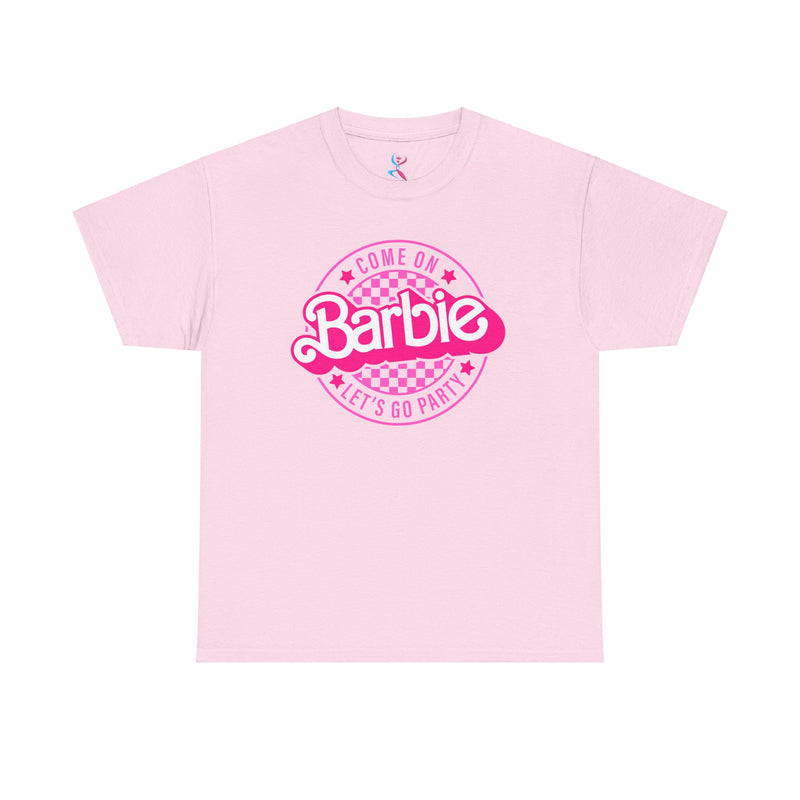 Come on let's party, Party t-shirt, pink t-shirt
