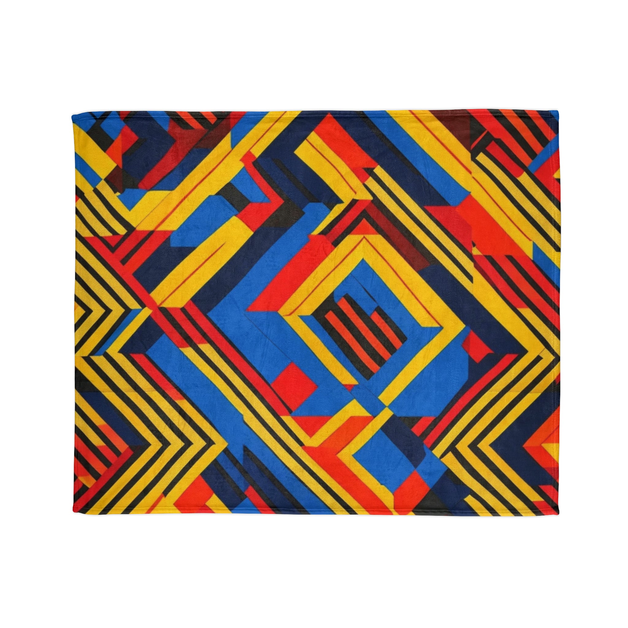 Ankara Print, Soft Polyester Blanket, Blanket
