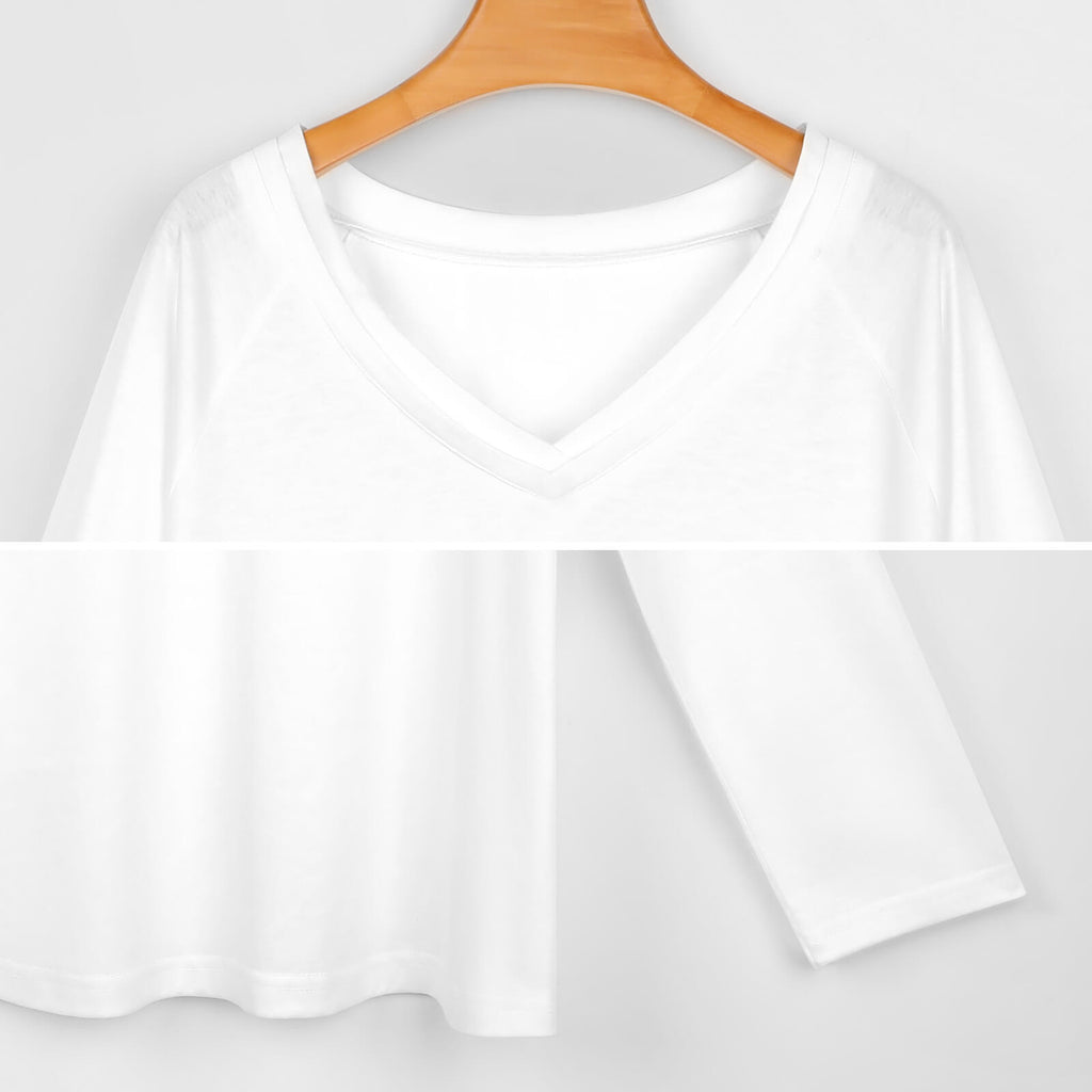 Women's Long Sleeve Loose Tee (TLREV2)