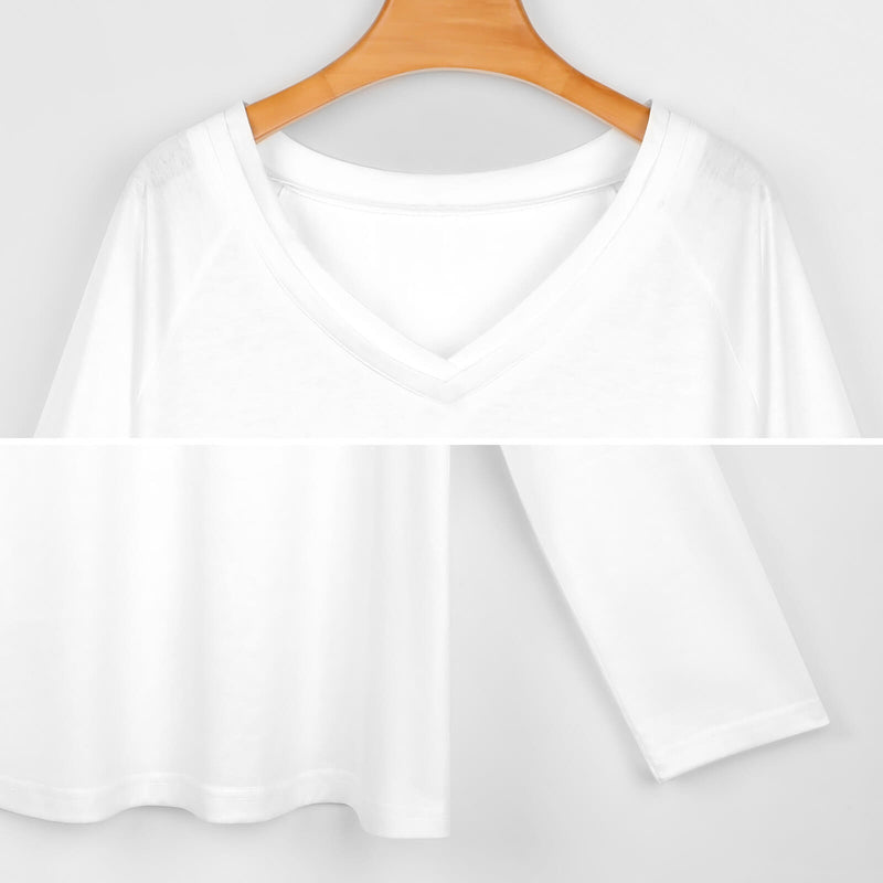 Women's Long Sleeve Loose Tee (TLREV2)