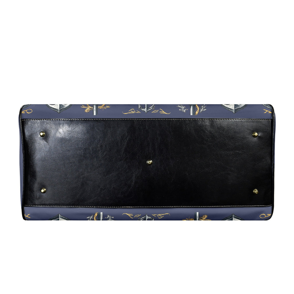 Anchor Leather Travel Bag-Large (Short Patch) Cruise