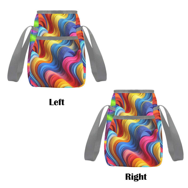 Rainbow Large Capacity Tote Bag-Large (Model 1738)
