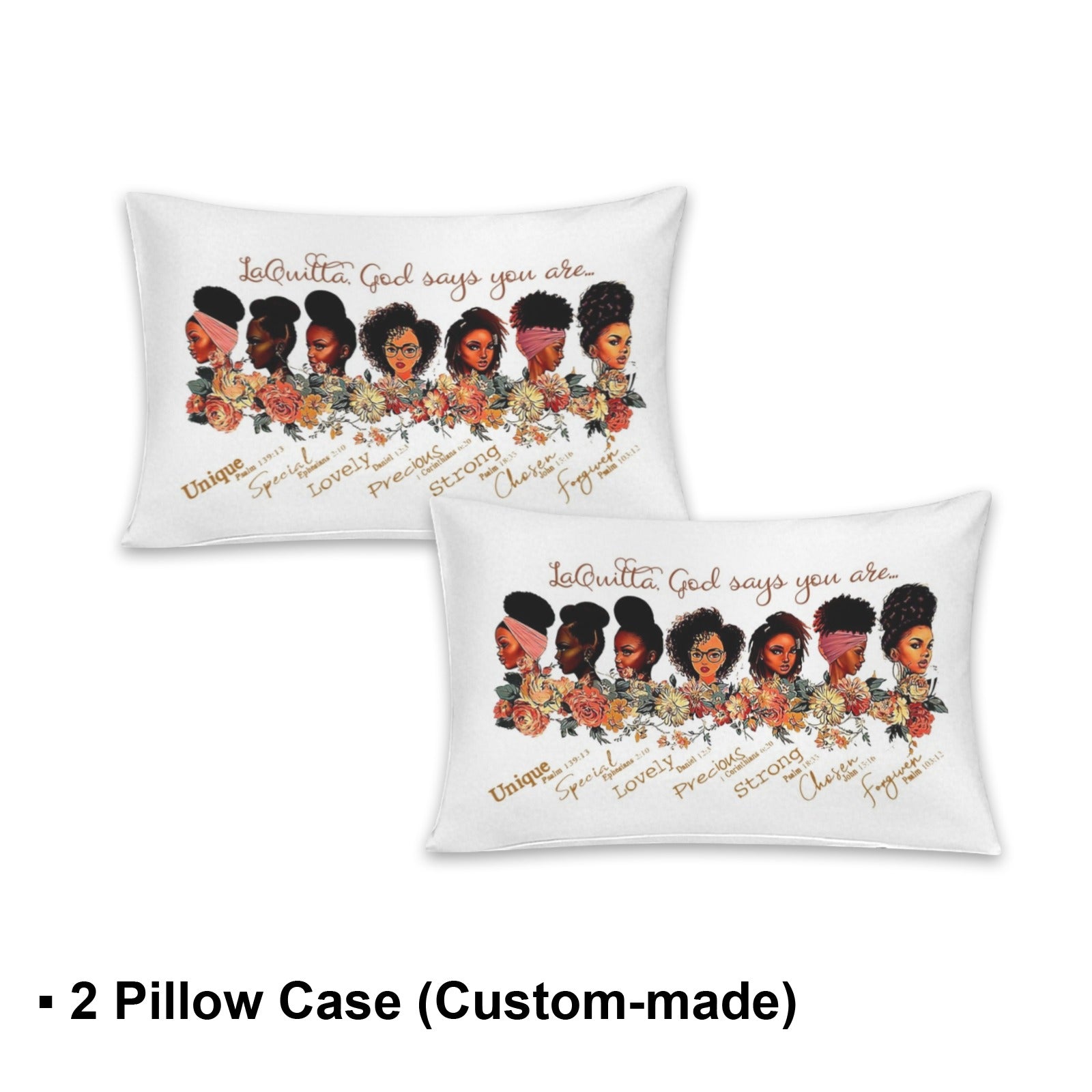 Pillowcase, Custom Pillow Case 30x20inch (Set of 2)