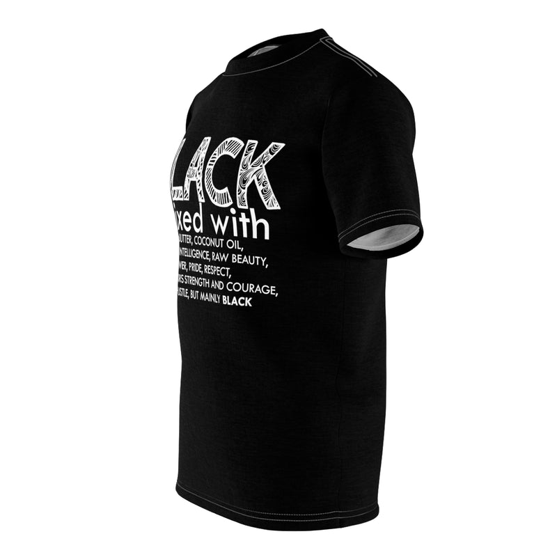 T-shirt, Custom Tees, Custom T-shirt, Black and White T-shirt