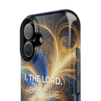 Inspirational Phone Case - I, The Lord - Impact-Resistant Cover, Bible Verse Gift, Motivational Case, Christian Accessory