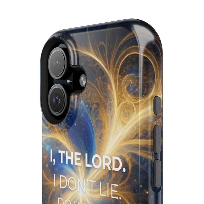 Inspirational Phone Case - I, The Lord - Impact-Resistant Cover, Bible Verse Gift, Motivational Case, Christian Accessory