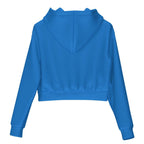 Hooded hoodie Women's All Over Print Cropped Hoodies (MWZXU029)