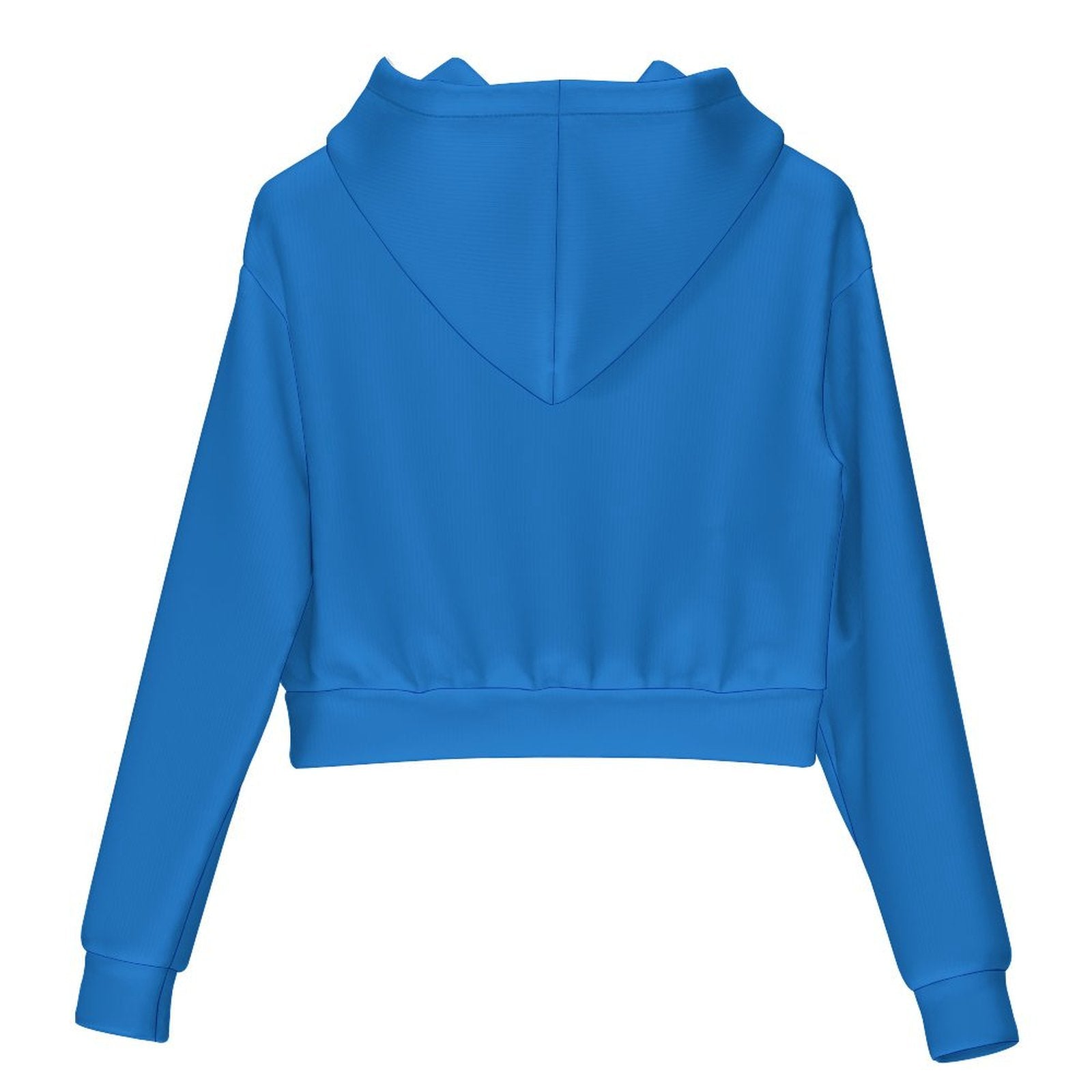 Hooded hoodie Women's All Over Print Cropped Hoodies (MWZXU029)