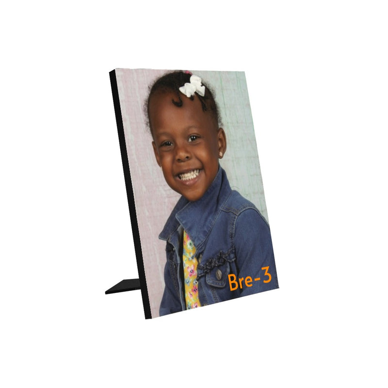 Wood-Custom Photo Frame Photo Panel for Tabletop Display 6"x8"