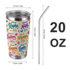 Names of God 20oz Stainless Steel Tumbler (USA)