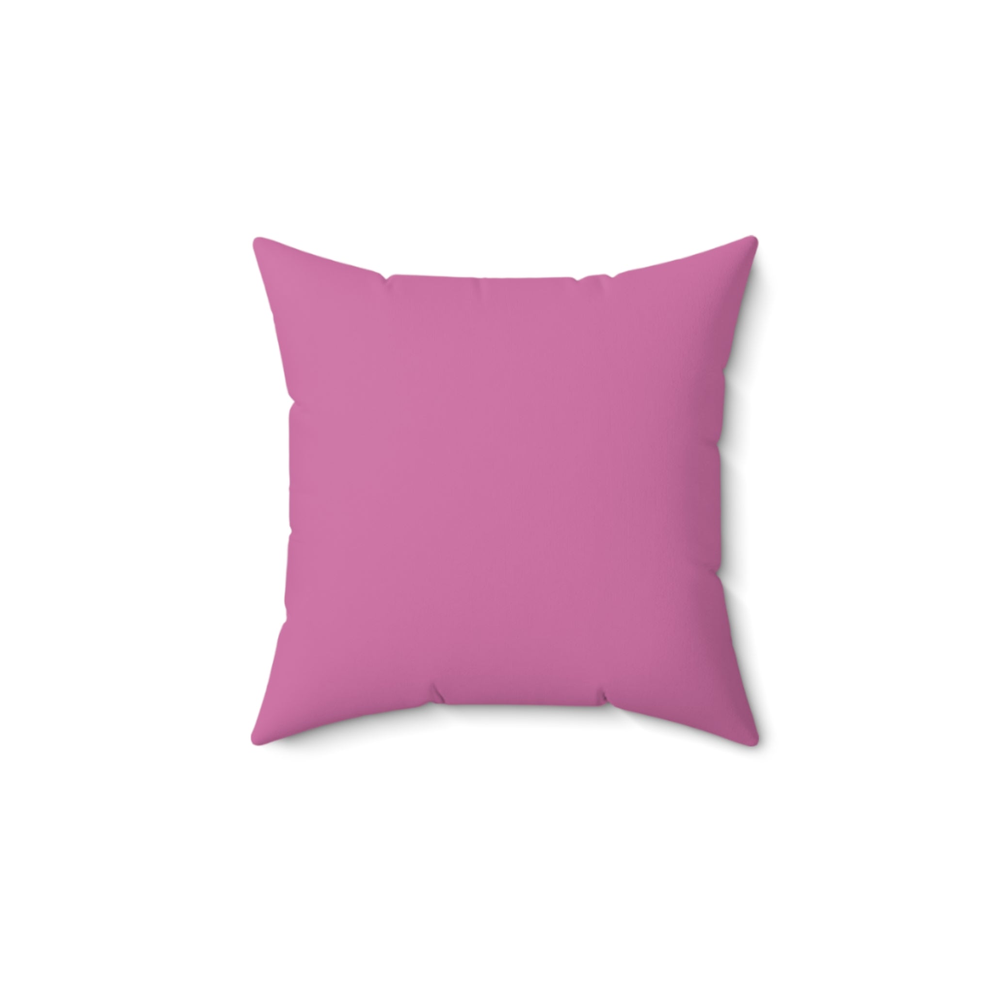 Square Pillow Cover - Pink Inspirational Pillowcover