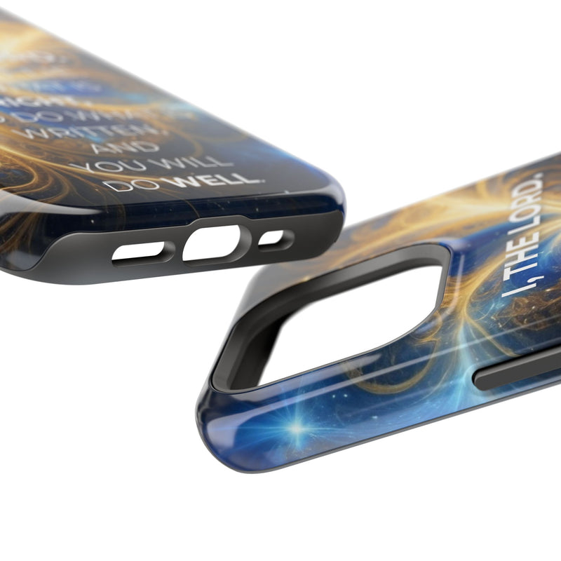 Inspirational Phone Case - I, The Lord - Impact-Resistant Cover, Bible Verse Gift, Motivational Case, Christian Accessory