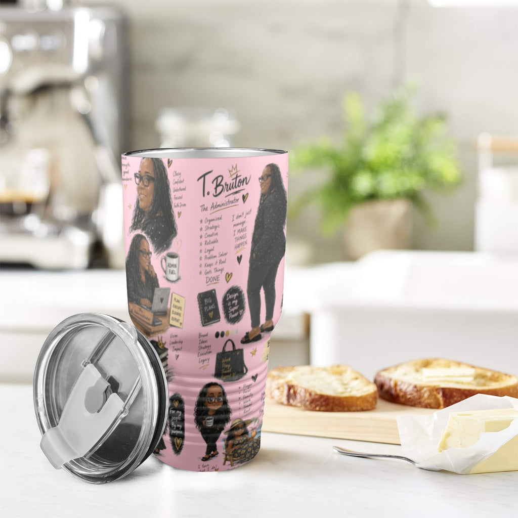 sketch 30oz Insulated Stainless Steel Mobile Tumbler