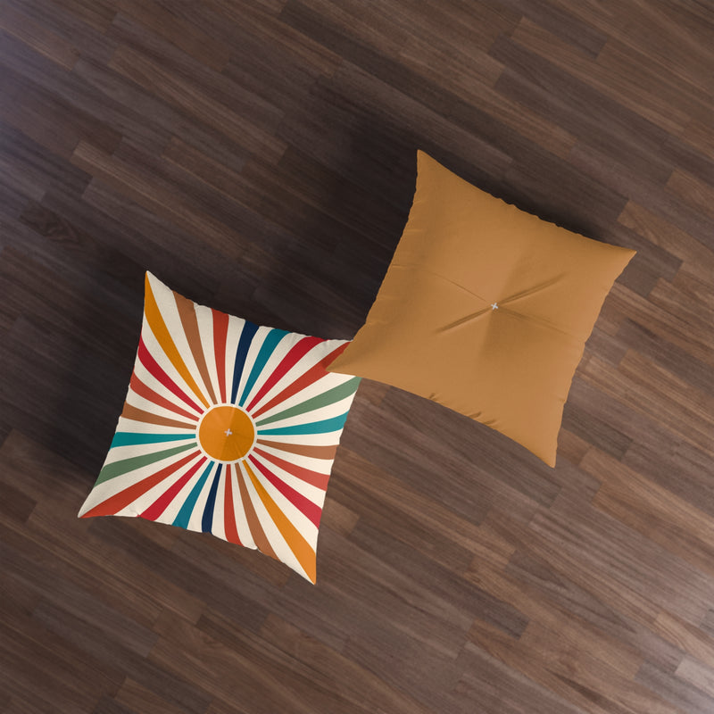 Colorful Pillow, Floor Pillow, Square Pillow, Reading Pillow