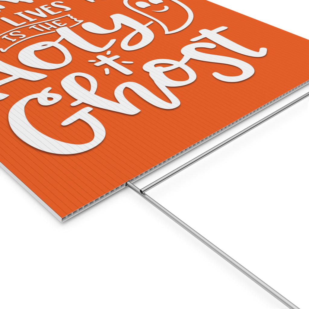 Plastic Yard Sign, Yard Sign, Halloween Sign, Sign,