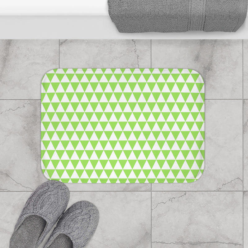 Bath Mat, Colorful Bath Mat, Green Bath Mat