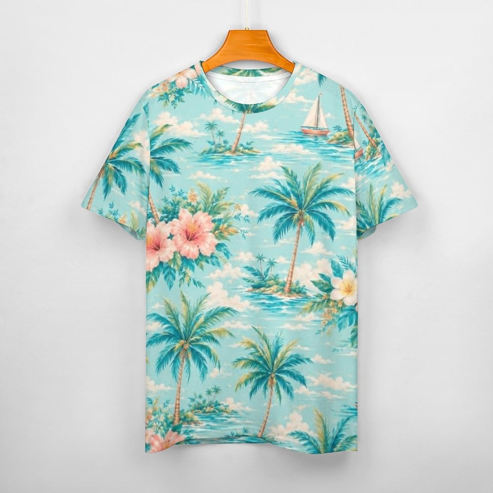 Men's All-Over Print Cotton T-Shirt, Cruise