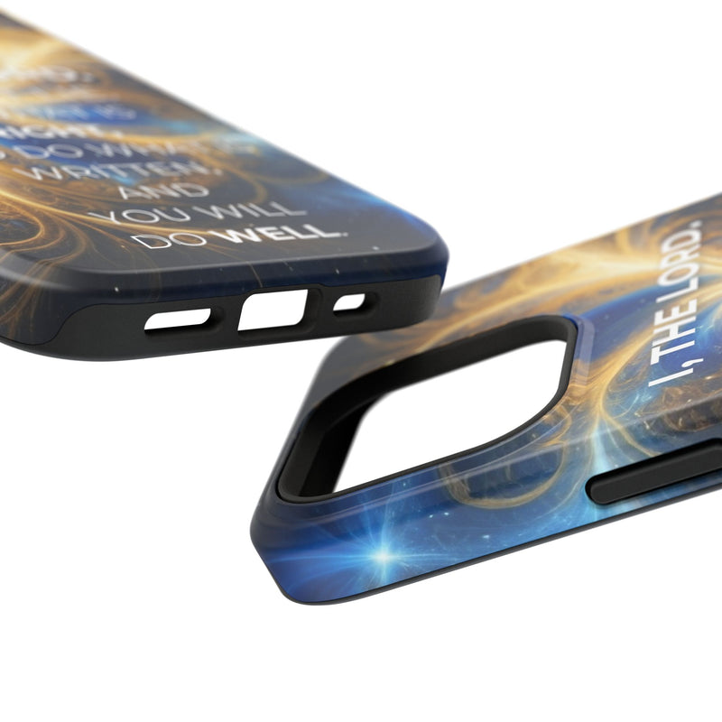 Inspirational Phone Case - I, The Lord - Impact-Resistant Cover, Bible Verse Gift, Motivational Case, Christian Accessory