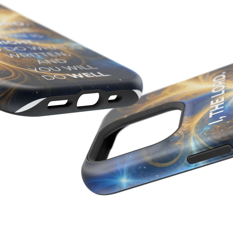 Inspirational Phone Case - I, The Lord - Impact-Resistant Cover, Bible Verse Gift, Motivational Case, Christian Accessory