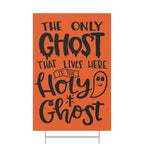 Plastic Yard Sign, Yard Sign, Halloween Sign, Sign,