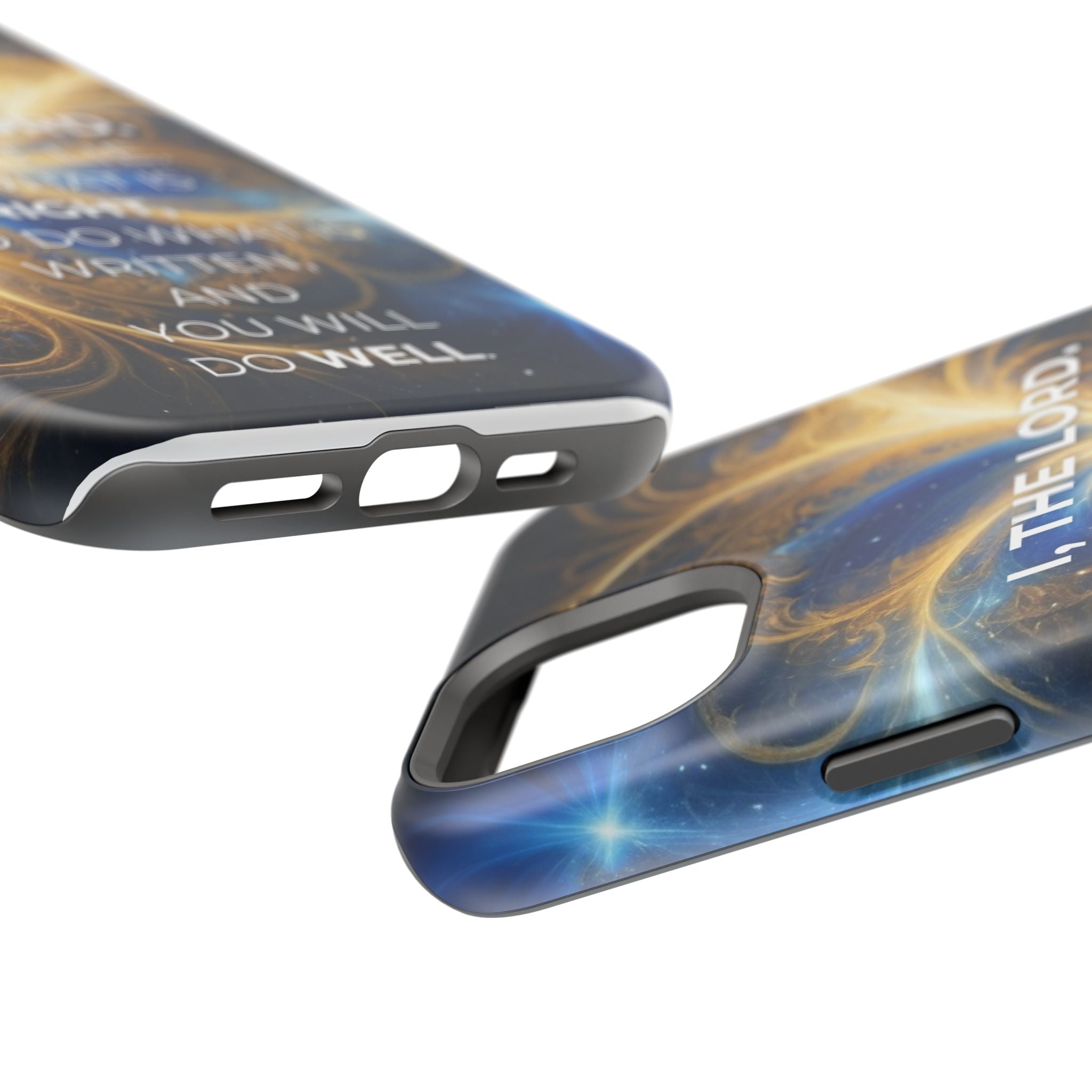 Inspirational Phone Case - I, The Lord - Impact-Resistant Cover, Bible Verse Gift, Motivational Case, Christian Accessory