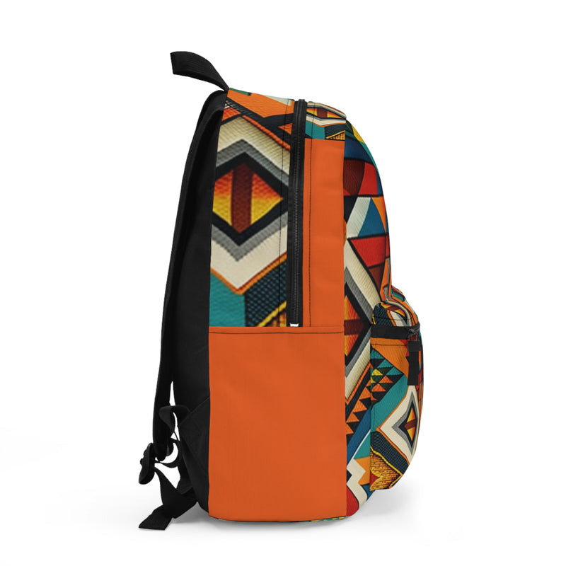 Backpack, Bookbag, Tote, Geometric Backpack