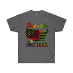 Juneteenth t-shirt, Unisex Tee, 1865