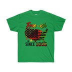 Juneteenth t-shirt, Unisex Tee, 1865
