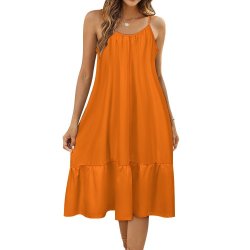 Suspender Sleeveless Dress Suspender skirt