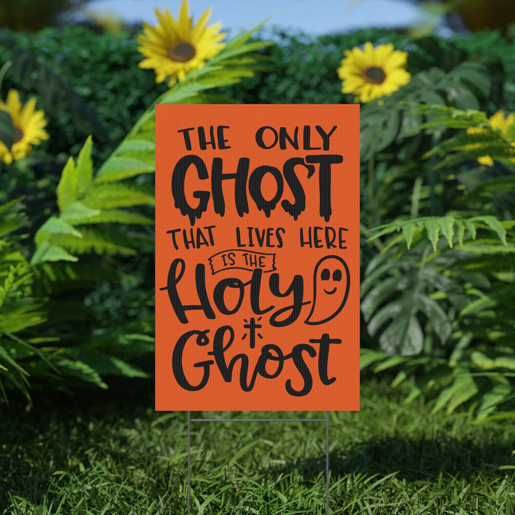 Plastic Yard Sign, Yard Sign, Halloween Sign, Sign,