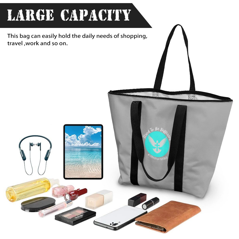 Large Shopping Bag with Webbing Strap